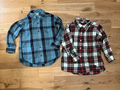 Prendas para el torso tejido a cuadros Hartstrings para niños talla 5 Foto 1 de 4