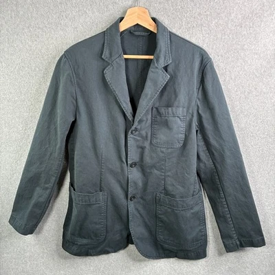 Taylor Stitch основа Sportcoat мужской 40 органический темно-синий саржи Chore куртка - Изображение 1 из 4