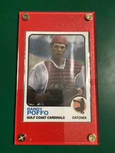 Randy “Macho Man Savage” Poffo Minor League red color match Gulf Coast Cardinals - Picture 1 of 4