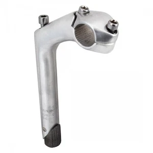 Sunlite Aluminum 2-Bolt Stem Road Quill 80mm Clamp 25.4mm 25 Deg Silver Aluminum - Picture 1 of 1