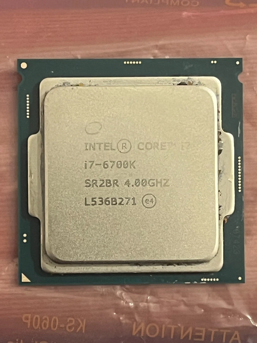 Intel Core i7-6700K Processor Model Computer Processors (CPUs) for