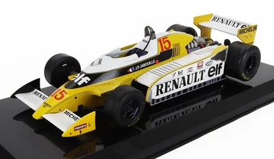 MODELLINO AUTO STATICO CENTAURIA RENAULT F1 RS10 1979 JABOUILLE SCALA 1/24 - Immagine 1 di 3