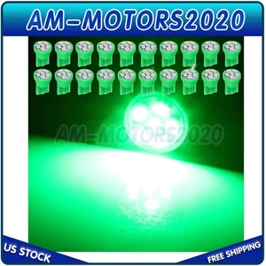 20x Luz de señalización lateral trasera T10 verde 6LED puerta maletero licencia para Honda - Imagen 1 de 7
