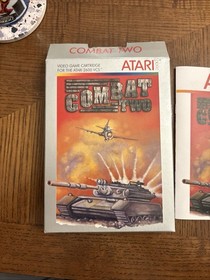 Atari 2600 Boxed Video Game Cartridge - Combat Two (#216/250) - CIB Complete
