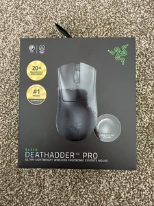 Razer DeathAdder V4 Pro Gaming Mouse Wireless Black 45000dpi 6 Buttons - Picture 1 of 3