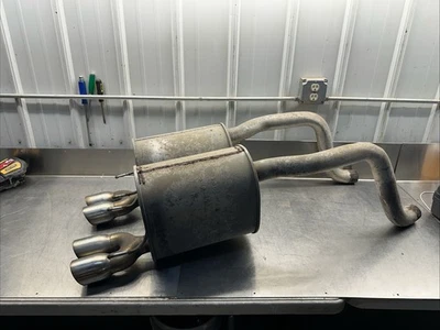 2005-2008 C6 Chevrolet Corvette OEM Left & Right Exhaust Mufflers w/ Tailpipes - Image 1 of 4