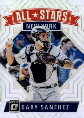 2018 Donruss Optic #167 Gary Sanchez Holo - Image 1 of 2