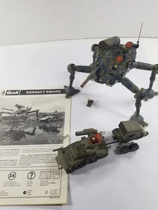 REVELL 1984 ROBOTECH ASSAULT SQUAD MODEL KIT WITH INSTRUCTIONS BUILT AND PAINTED - Picture 1 of 24