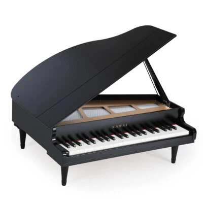 KAWAI Mini Pianoforte a coda 44 tasti giocattolo pianoforte nero strumento mu... - Immagine 1 di 4