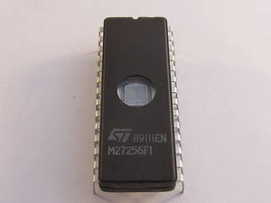 2 Stück M27256F1 NMOS 256 Kbit EPROM 250ns, gebraucht - AE17/1633-841/6834 - Picture 1 of 3
