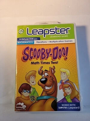 Leap Frog Leapster Learning Game Scooby-doo! Math Educational Kid - Image 1 of 3
