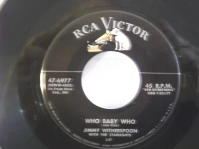Jimmy Witherspoon,RCA 47-6977,"Ain't Nobody's Business"US,7"45,1957 blues, Mint - Image 1 of 2