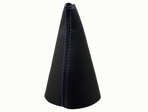 Manguito de cambios azul claro cuero auténtico para CITROEN C2 (2003-2009) - Imagen 1 de 1