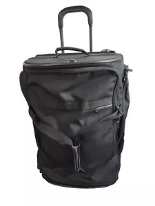 Briggs & Riley Baseline Black 28" Upright Rolling Split Duffle Bag UWD628-4 - Picture 1 of 24