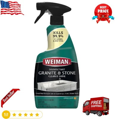 Weiman Disinfectant Granite Daily Clean & Shine, 24 Fl Oz (Pack of 1) - Image 1 of 4