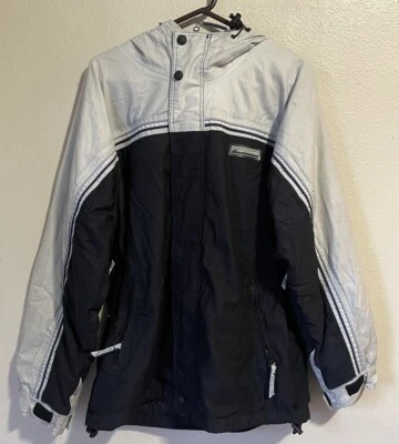 VTG 90s Rip Curl Rider 1,000 Men’s L, Color Block Hood Lined Zip Up Jacket J-981 - Image 1 of 4