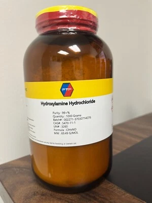 FTF SCIENTIFIC Hydroxylamine Hydrochloride - 1000 Grams