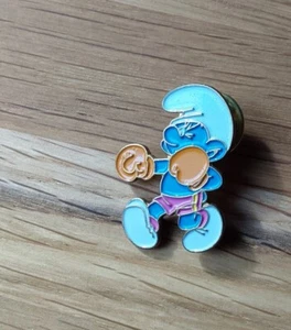 Pin's Schtroumpf Smurf BOXEUR SPORT PEYO 1993 IMPS BRUSSELS - Picture 1 of 2