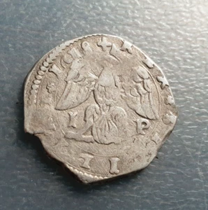IMPERIO ESPAÑOL SICILIA MESSINA FELIPE III 4 TARI 1618 IP - Picture 1 of 2