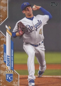 DANNY DUFFY 2020 Topps Series 2 CAMO PARALLEL 17/25 ROYALS #438 - Picture 1 of 2