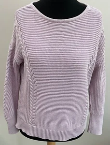 Womens Pink Jumper Size 12 Cotton Mint Velvet - Picture 1 of 6