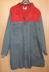 Arbeitskittel Arbeitsmantel Kansas LUXE grau/rot Gr. XL NUR ABHOLUNG - Bild 1 von 5