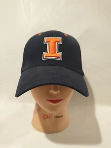 Cappello Vintage Università dell'Illinois Fighting Illini Too Of The World Berretto Gioventù - Foto 1 di 10