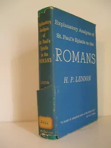 Explanatory Analysis of St. Paul's Epistle to the Romans by Liddon. Zondervan - Picture 1 of 6