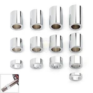 13x ID 1" OD 1-1/2" Wheel Axle Spacer For Harley Dyna Fat Bob Softail Touring - Imagen 1 de 10