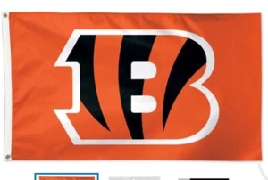 Cincinnati Bengals Logo Flagge 3 x 5 Banner USA Versender 3 x 5 American Football Neu! - Bild 1 von 1