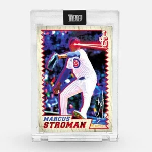 2022 Topps Project 100 ~ Marcus Stroman #15 Card By John Geiger ~ Sealed Box /3999 - Bild 1 von 4