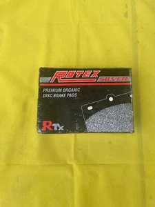 Rotex Silver Premium Organic Disc Break Pads - Picture 1 of 4