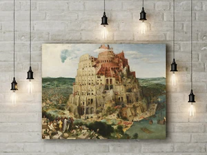 Pieter Bruegel der Ältere: Der Turm zu Babel. Fine Art Leinwand - Bild 1 von 2