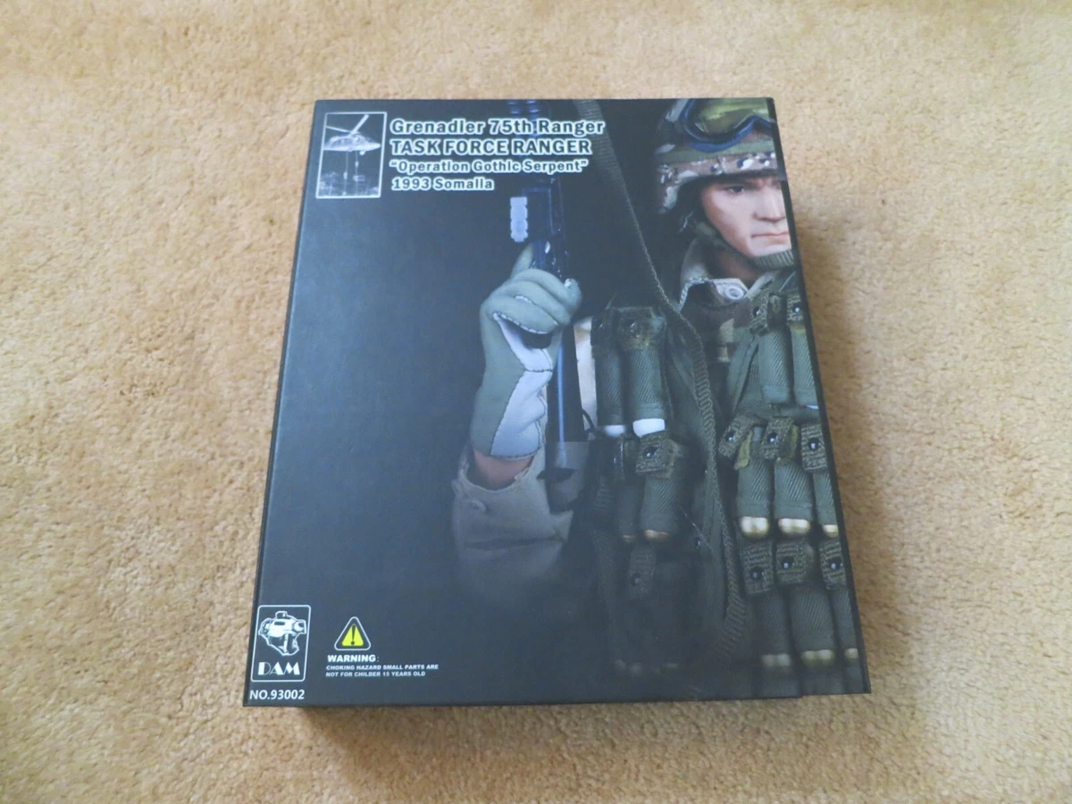 DAM TOYS 75th Ranger Grenadier 'Task Force Ranger' #93002 NEW 1
