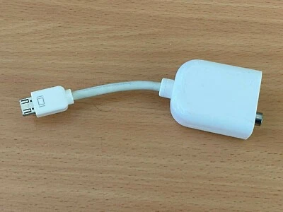 Apple Mini VGA to RCA S-video AV Cable Adapter 603-2650 - Image 1 of 4