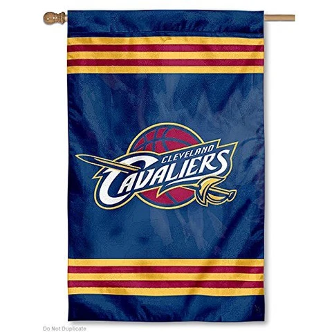 Cleveland Cavaliers Applique and Embroidered 44" x 28" 2-Sided  Banner/Flag Cover