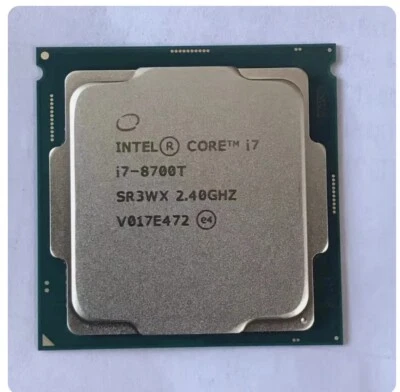 intel core i7-8700 processor cpu 2.40ghz - Image 1 of 2