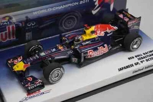 1:43 MINICHAMPS 413110301 Red Bull Racing RB7 Japanese GP 2011 #1 S.Vettel - Picture 1 of 9