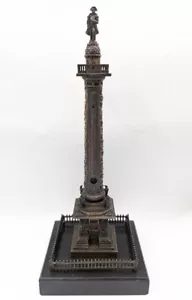 Antico Grand Tour francese bronzo di Place Vendome a Parigi 1860, Napoleone - Foto 1 di 7