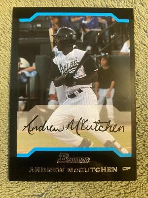Bowman Draft 2004 AFLAC All-American Andrew McCutchen #AFL5-XRC Foto 1 de 2