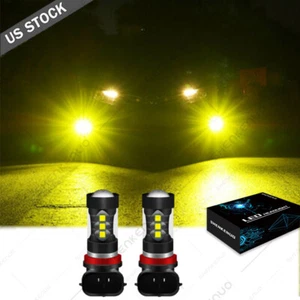 Para Toyota 4Runner 2010-2021 2x Alta Potencia 72W LED Luz Antiniebla 3000K Bombillas Amarillas - Imagen 1 de 11