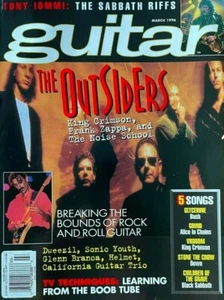 Guitar For The Practicing Musician Magazine March 1996 The Outsiders Tony Iommi - Picture 1 of 1