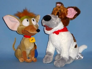 Disney Store plush Oliver & Company-TITO Chihuahua BEST IN SHOW-Dodger-DOG LOT-2 - Picture 1 of 14