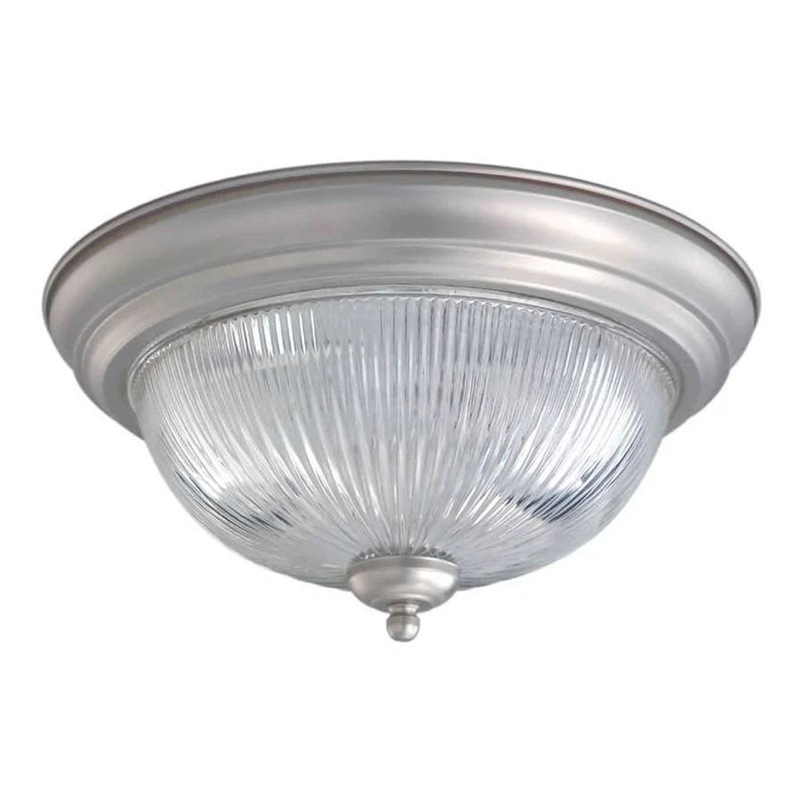 Forte Lighting 2 Light Flush Mount in Brushed Nickel - 2041-02-55 - Image 1 of 1