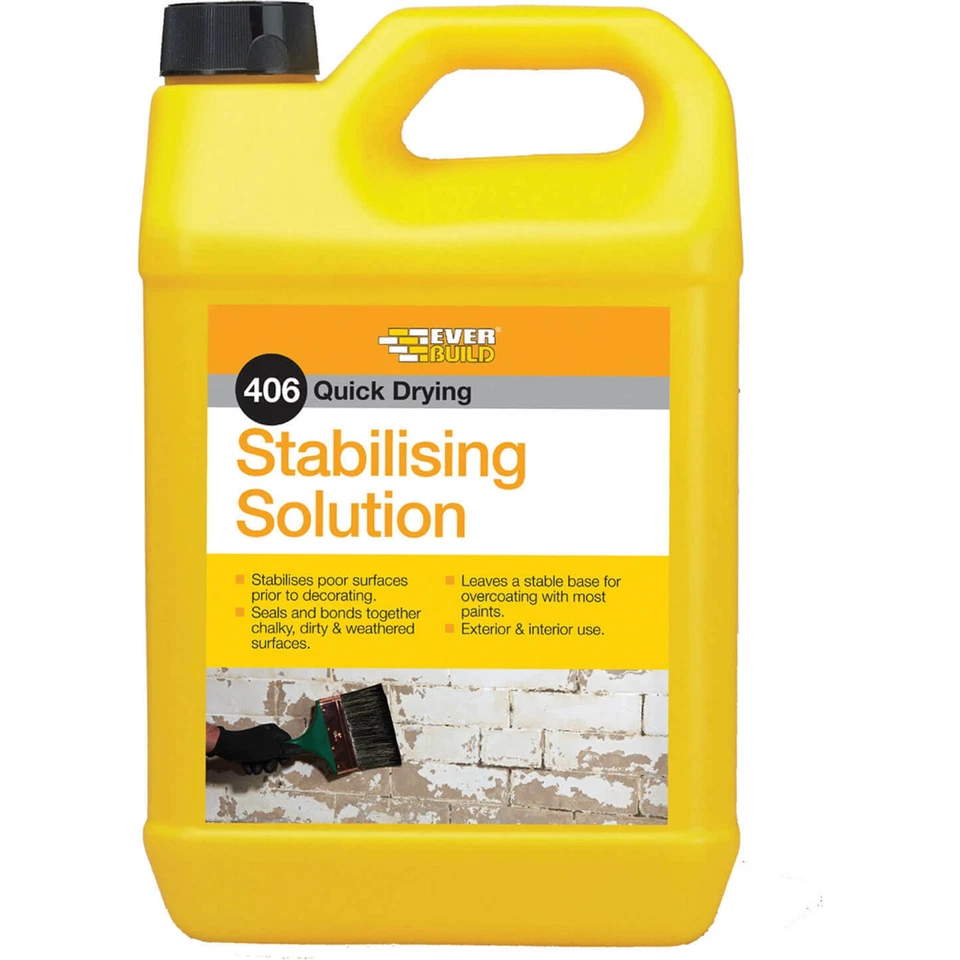 Everbuild 406 Stabilising Solution for Most Surfaces 5L - Image 1 of 1