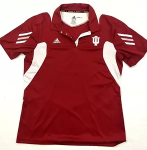 Adidas Climalite IU Indiana University Hoosiers Polo da donna golf camicia media - Foto 1 di 6