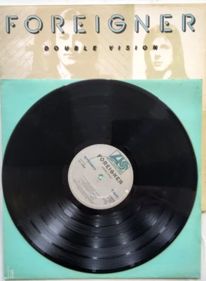 Foreigner – Double Vision original LP Album vinyl record 1979 reissue hard rock - Image 1 of 4