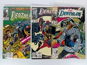 Deathlok #8, 11, 12 Vol. 1 (lot of 3) First solo series Marvel Comics 1992 VF/NM - Picture 1 of 5