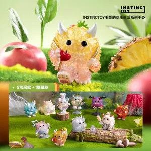 POPMART Instinctoy Monster Fluffy Joyful Life Series Modellino cieco (confermato) - Foto 1 di 16