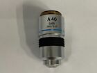 OLYMPUS A 40 0.65 160/0.17 Microscope  Objective -3